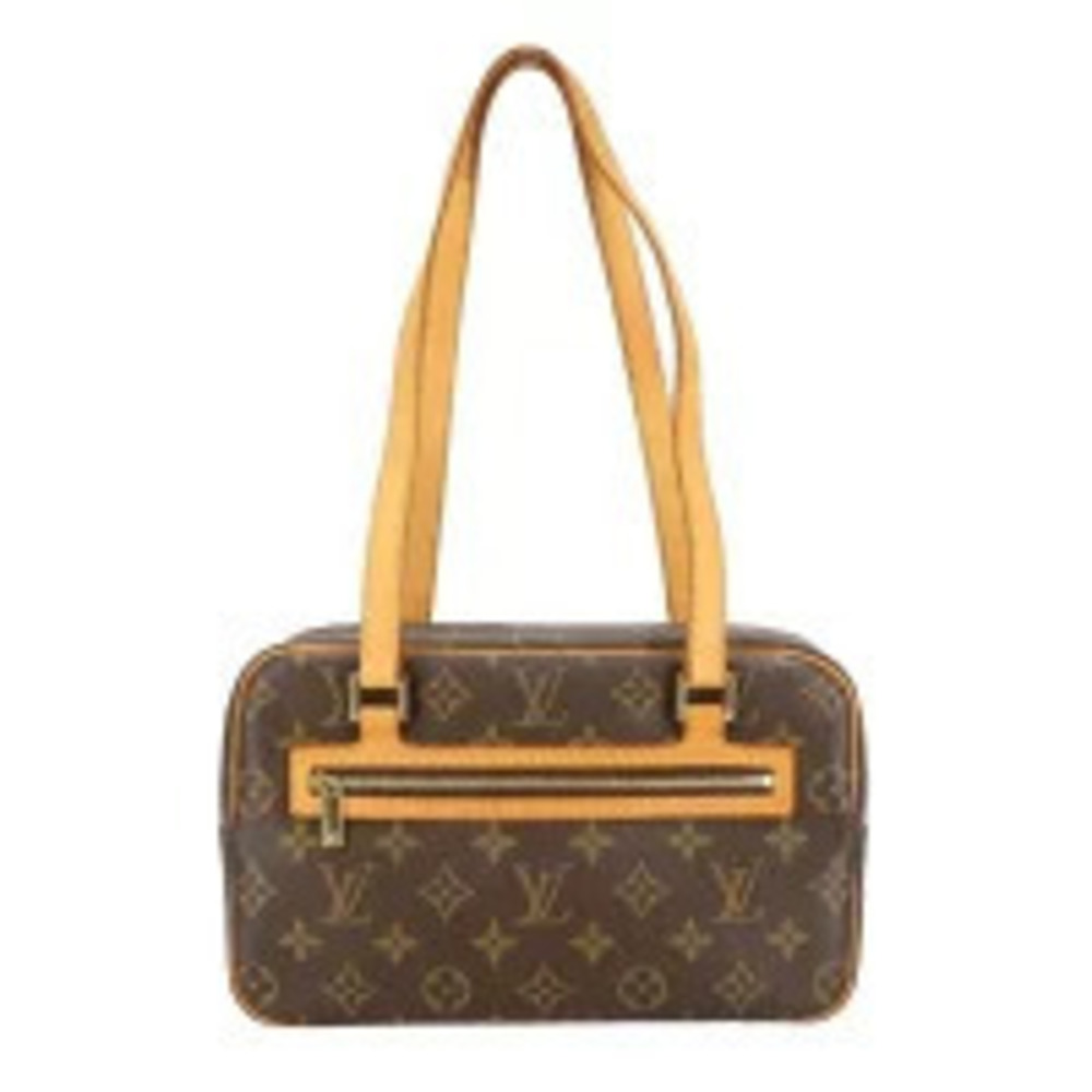 Louis Vuitton Cite Monogram Canvas Leather Brown